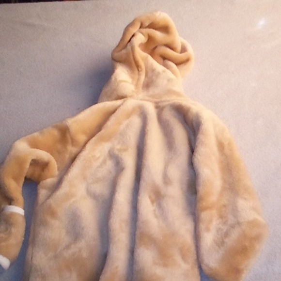 Like New, Mick Mack Baby Boys 6-9 Month Football Plush Fleece Coverall - Picture 10 of 10